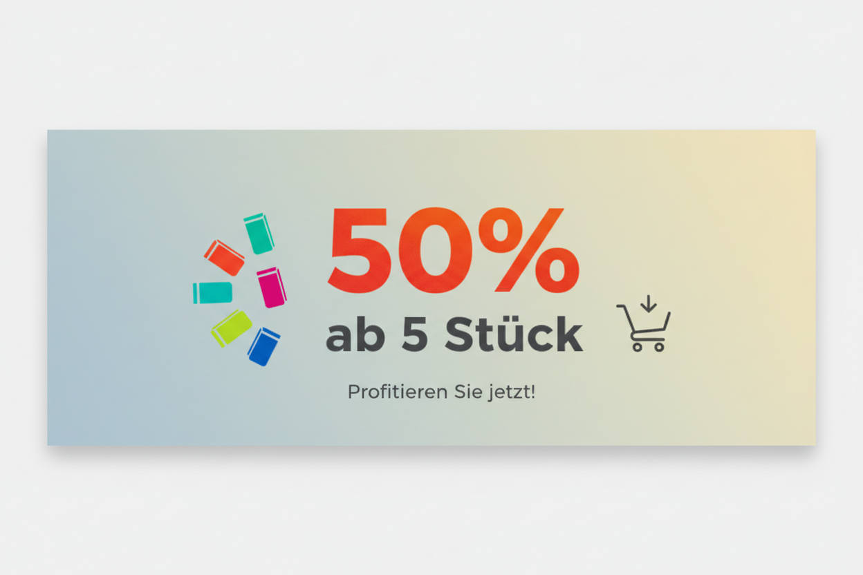 50% ab 5 stück