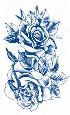 2 Wochen Tattoo inklove Rose