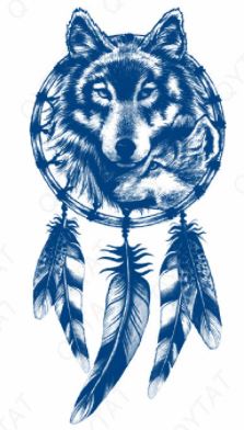 wolf feather