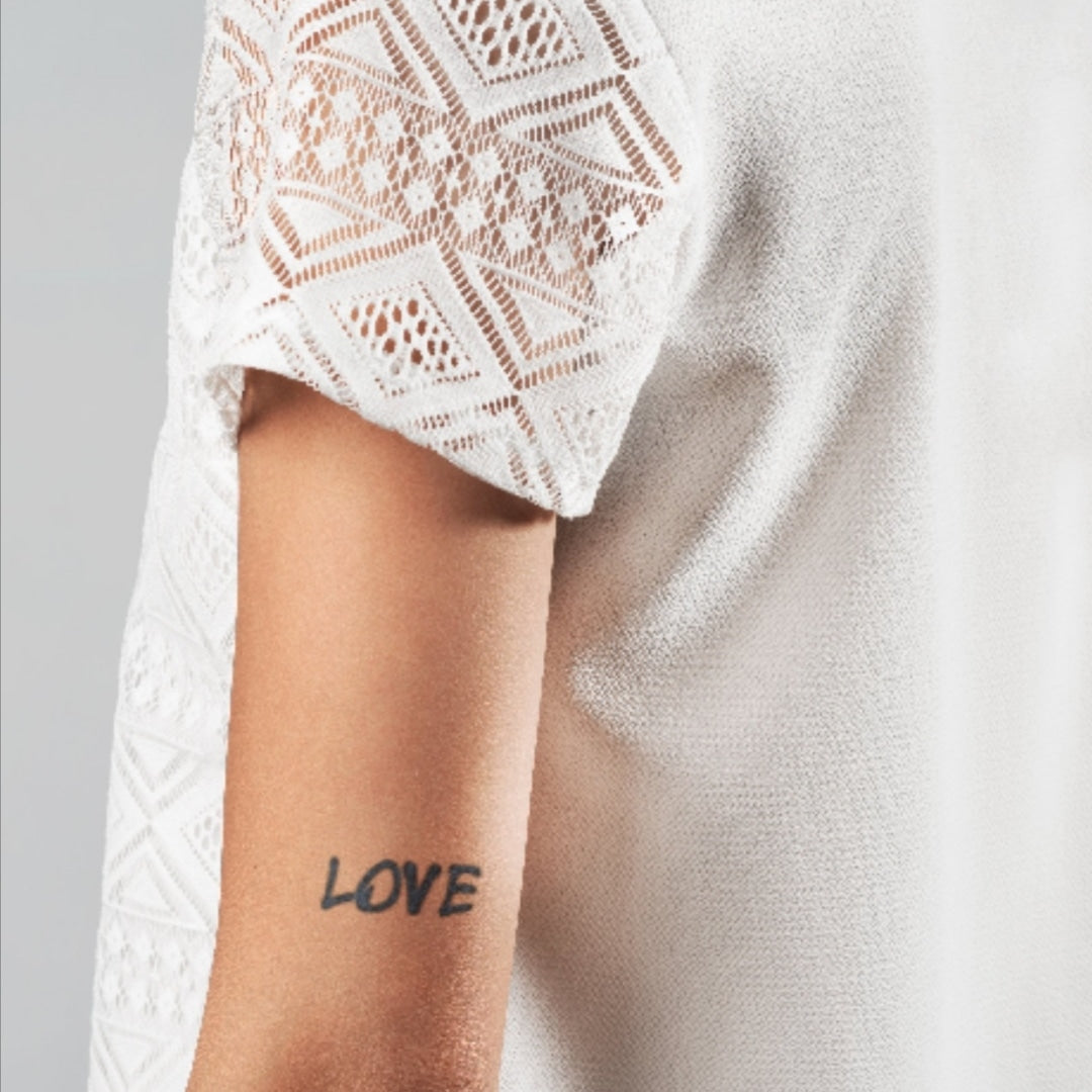 2 wochen fake tattoo like love